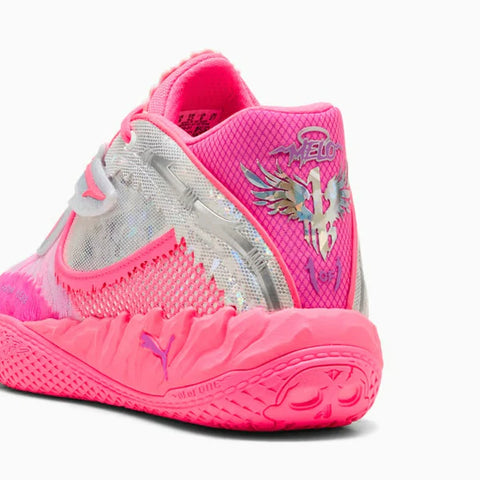 Puma Men's Hot Pink & Silver MB.05 World Tour Sneakers | Puma In Lebanon