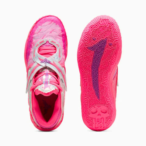 Puma Men's Hot Pink & Silver MB.05 World Tour Sneakers | Puma In Lebanon