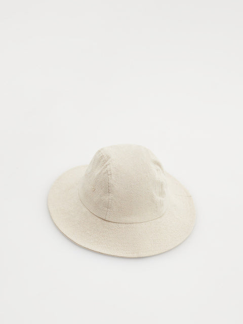 Reserved Baby Boy's Light Beige Linen Blend Hat | Reserved In Lebanon