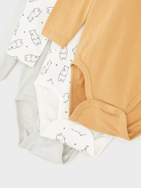 Sinsay Baby Boy's Multicolor Bodysuit With A Print 3 Pack | Sinsay In Lebanon