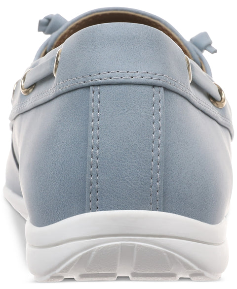 Style & Co Women's Light Blue Saffiee Boat Casual Shoes | Style & Co In Lebanon
