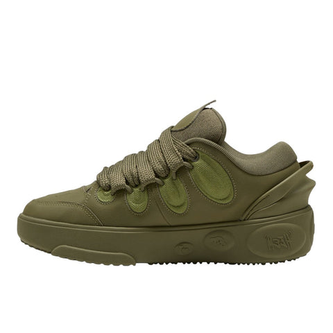 Puma Men's Loden Green/Olive Green La Francé Oak Tree Lace Up Sneakers | Puma In Lebanon
