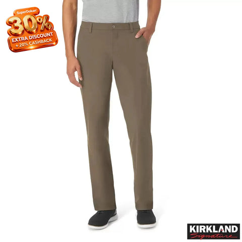Kirkland Signature Men's Tan Performance Pant |Kirkland Signature In Lebanon