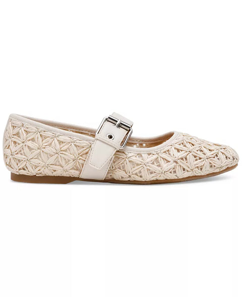 Dolce Vita Women's Cream Mellie Woven Buckle Mary Jane Flats |Dolce Vita In Lebanon