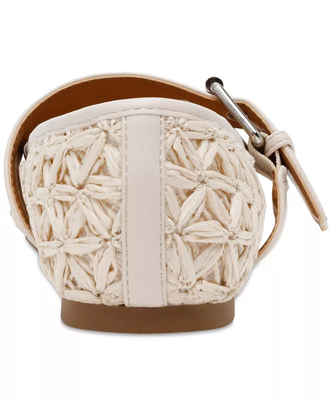 Dolce Vita Women's Cream Mellie Woven Buckle Mary Jane Flats |Dolce Vita In Lebanon