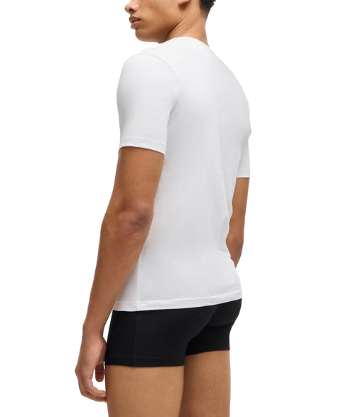 BOSS by Hugo Boss Men's White 3-Pack Classic Solid T-Shirts | Hugo Boss In Lebanon