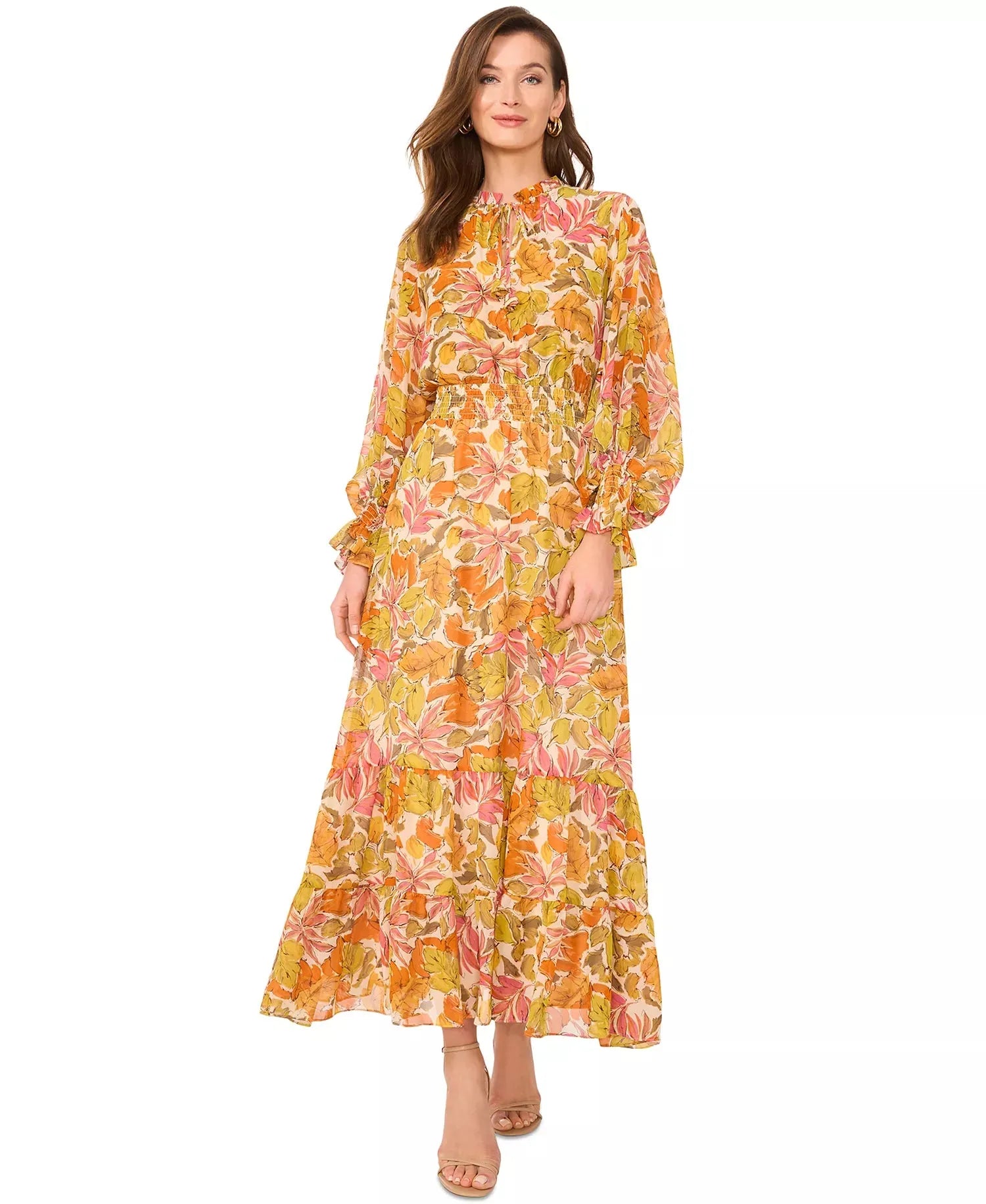 Vince Camuto Women's Multicolor Floral Dress | Vince Camuto In Lebanon