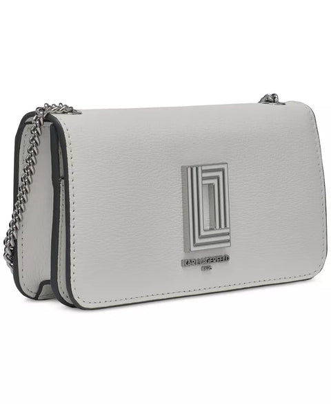 Karl Lagerfeld Paris Women's White Kosette Mini Shoulder Bag | Karl Lagerfeld Paris In Lebanon