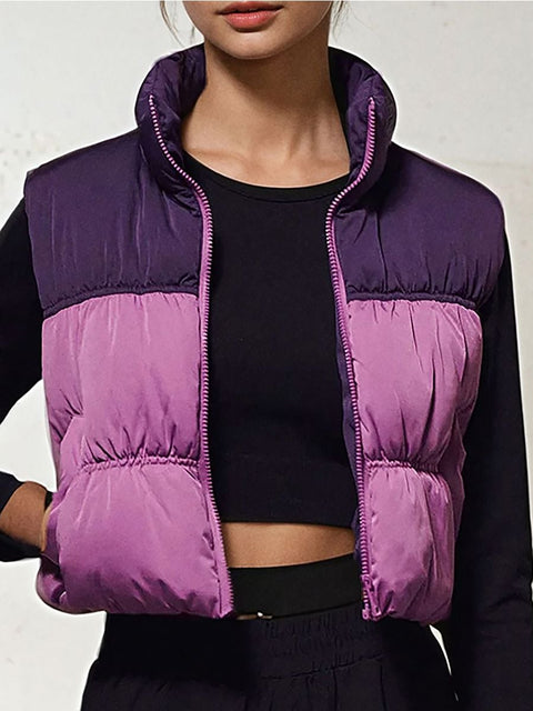 Sinsay Women's Multi-Purple Synthetic Fill Gym Hard Vest | Sinsay In Lebanon