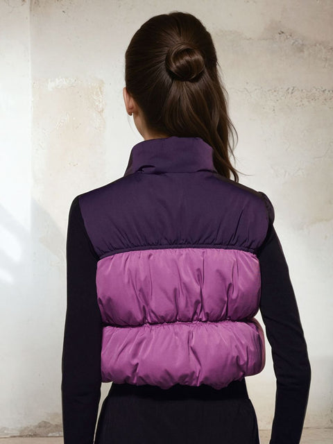 Sinsay Women's Multi-Purple Synthetic Fill Gym Hard Vest | Sinsay In Lebanon