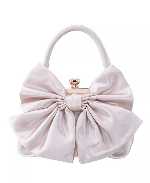 Nina Women's Off White Small Bow Frame Crossbody Handbag | Nina In Lebanon