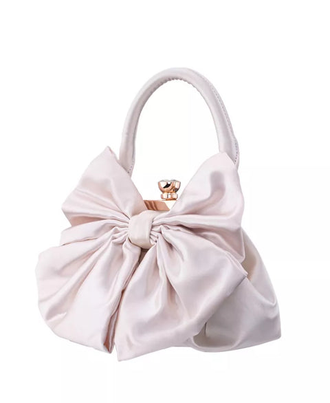Nina Women's Off White Small Bow Frame Crossbody Handbag | Nina In Lebanon
