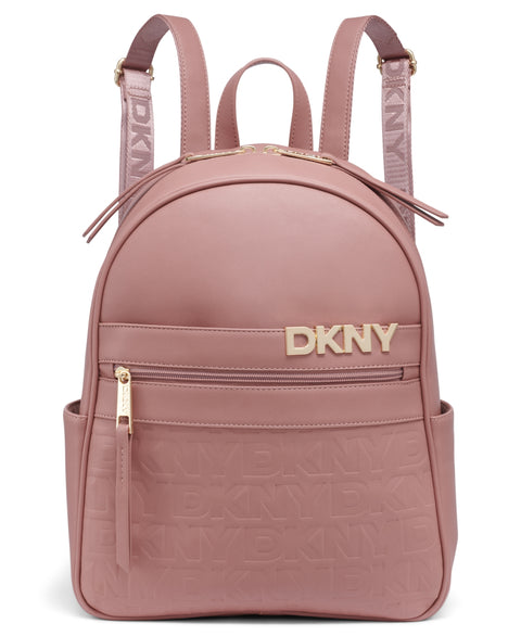 DKNY Women's Dusty Rose Leather Clean Cut 14" Backpack |DKNY In Lebanon