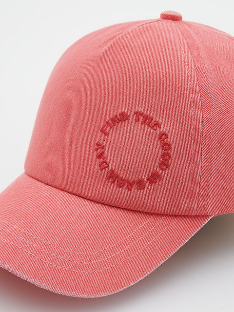 Reserved Girl's Pink Cotton Baseball Cap Hat | Reserved In Lebanon