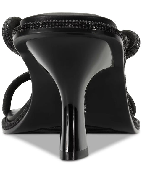 DKNY Women's Black Rabun Stones Dress Sandals | DKNY In Lebanon