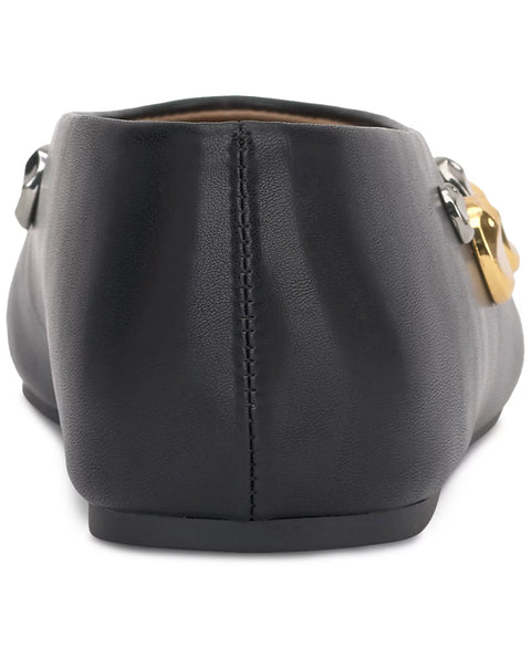 I.N.C. International Concepts Women's Black Rachany Hardware Flats | I.N.C. International Concepts In Lebanon