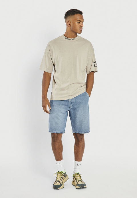 Redefined Rebel Men's Khaki Otis Tee T-Shirt | Redefined Rebel In Lebanon