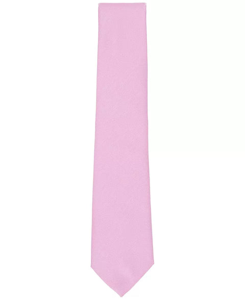 Club Room Men's Pink Hussey Solid Tie | Club Room In Lebanon
