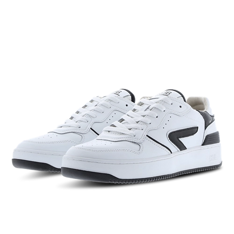 Hub Men's White & Black Smash Homme Chaussures Sneaker| Hub In Lebanon