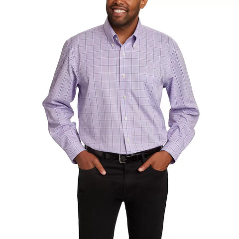 Kirkland Signature Men's Purple Checkered Shirt | Kirkland Signature In Lebanon