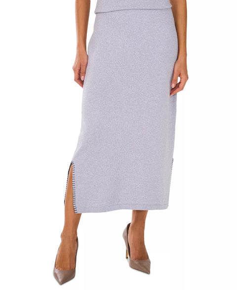 Vince Camuto Women's Blue Midi Skirt | Vince Camuto In Lebanon