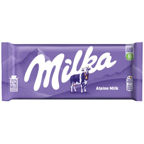 Milka Lapte Alpin Bar 100g | Milka In Lebanon