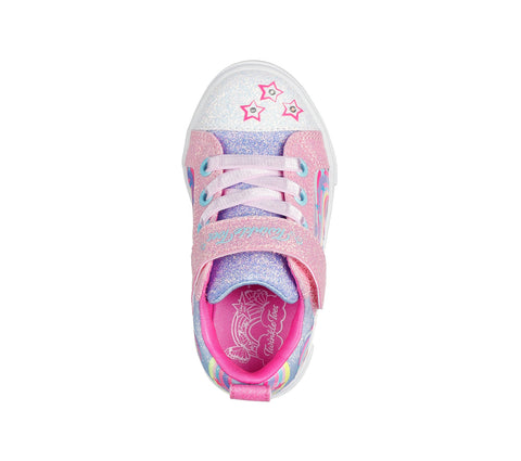 Skechers Baby Girl's Multi Pink Whimsical Shimmer  Sneakers   | Skechers  in Lebanon