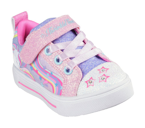 Skechers Baby Girl's Multi Pink Whimsical Shimmer  Sneakers   | Skechers  in Lebanon