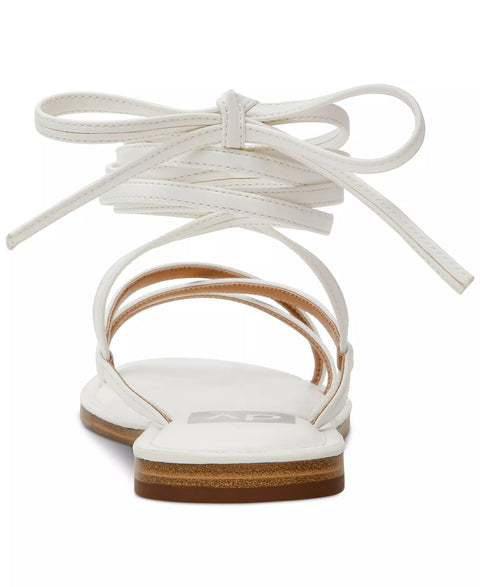 Dolce Vita Women's White Juleah Strappy Gladiator Flat Sandals | Dolce Vita In Lebanon