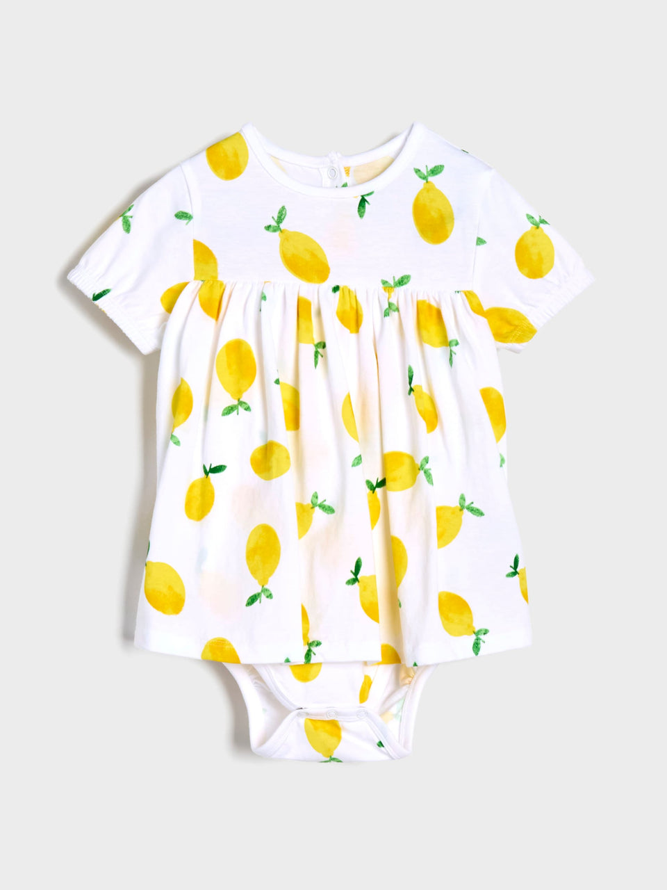Sinsay Baby Girl's White lemon printed Dress| Sinsay in Lebanon