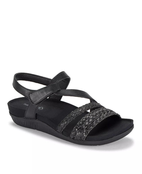 Baretraps Women's Black Jalen Asymmetrical Flat Sandals | Baretraps In Lebanon