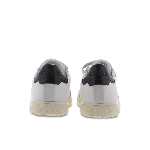 Clae Women's White & Navy Deane Strap Sneakers | Clae In Lebanon