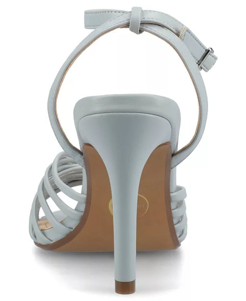 Journee Collection Women's Light Blue Vanita Stiletto Strappy Dress Sandals | Journee Collection In Lebanon