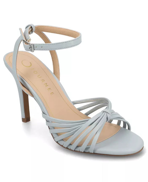Journee Collection Women's Light Blue Vanita Stiletto Strappy Dress Sandals | Journee Collection In Lebanon