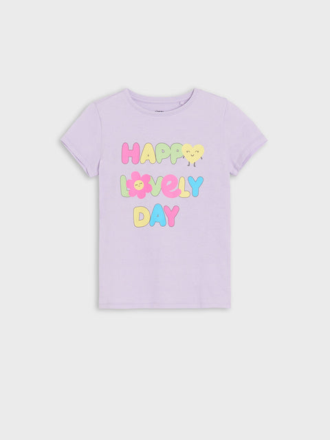 Sinsay Girl's Violet T-shirts 2 Pack | Sinsay In Lebanon