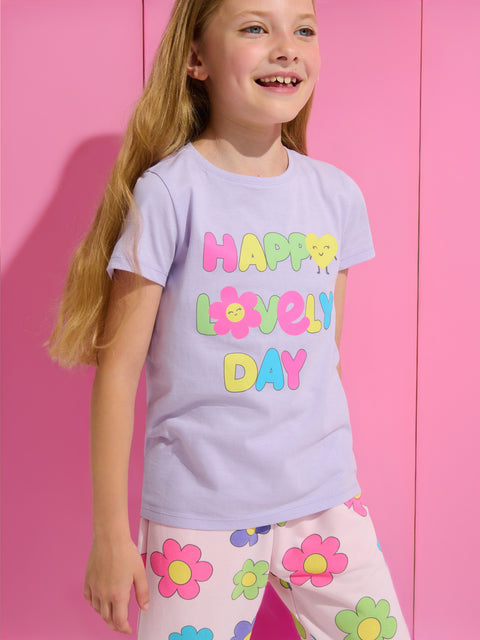 Sinsay Girl's Violet T-shirts 2 Pack | Sinsay In Lebanon
