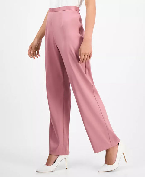 Alex Evenings Women's Dusty Rose Petite Straight-Leg Pants | Alex Evenings In Lebanon