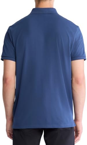 Calvin Klein Men's Dark Blue Logo Polo Neck T-Shirt | Calvin Klein In Lebanon