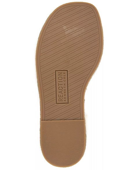 Kenneth Cole Reaction Women's Cream Waltz Strappy Square Toe Flat Sandals | Kenneth Cole Reaction in Lebanon