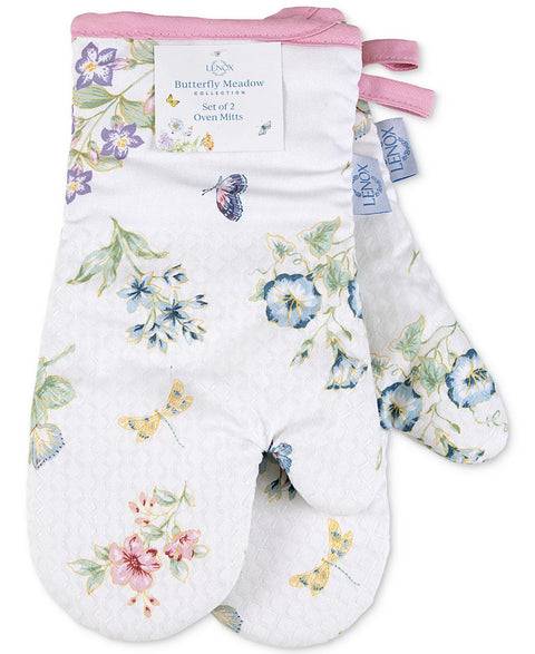 Lenox Butterfly Meadow Printed Oven Mitt, Set of 2 | Lenox In Lebanon