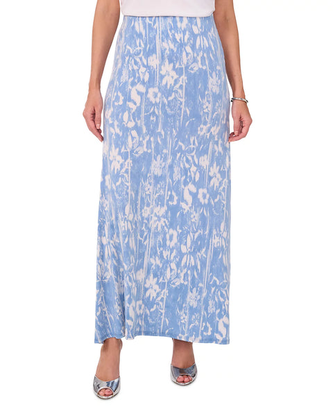 Vince Camuto Women's Lake Breeze Abstract-Print A-Line Maxi Skirt | Vince Camuto In Lebanon
