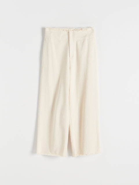 Reserved Women's Beige High Rise Jeans | Reserved In Lebanon