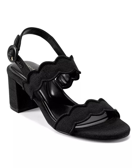 Easy Spirit Women's Black Daana Block Heel Slingback Sandals | Easy Spirit In Lebanon