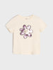 Sinsay Baby Girls’ Cream Sequin Flower T-Shirt | Sinsay in Lebanon
