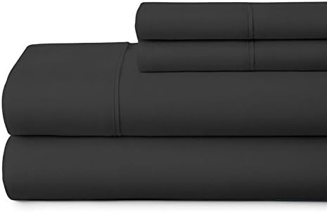 I Enjoy Home Premium Black Full Simply & Ultra Soft 4 Piece Bed Sheet Set | I Enjoy Home In Lebanon