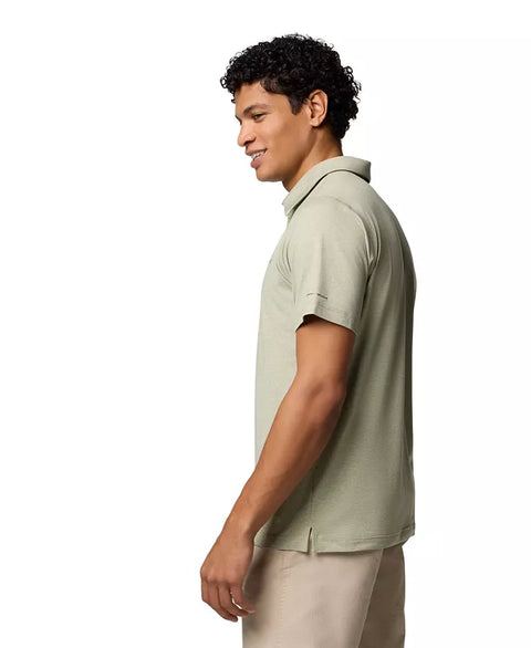 Columbia Men's Mint Green Carter Short Sleeve Performance Crest Polo T-Shirt | Columbia In Lebanon