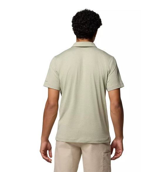 Columbia Men's Mint Green Carter Short Sleeve Performance Crest Polo T-Shirt | Columbia In Lebanon