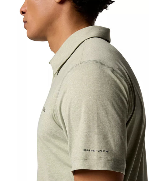 Columbia Men's Mint Green Carter Short Sleeve Performance Crest Polo T-Shirt | Columbia In Lebanon