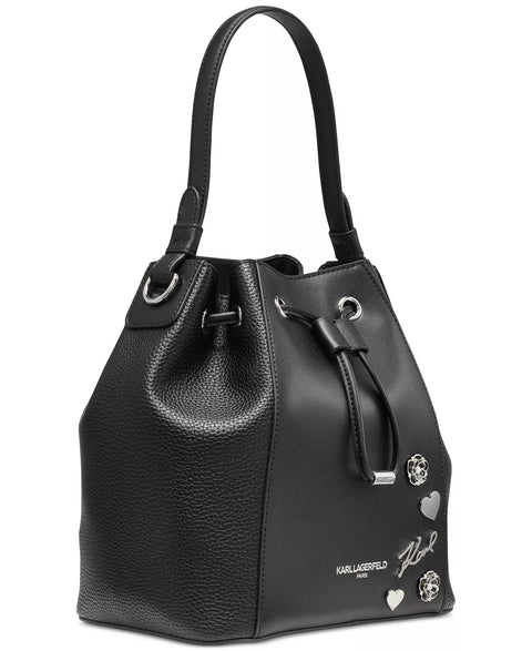 Karl Lagerfeld Paris Women's Black Adele Handbag | Karl Lagerfeld Paris In Lebanon