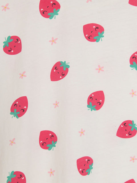 Sinsay Girl's White & Pink Printed Pack Of 2 T-Shirts | Sinsay In Lebanon